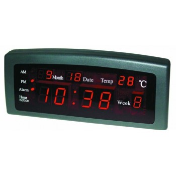LED stoni digitalni sat CX – 868 sa alarmom , kalendarom, datumom I termometrom